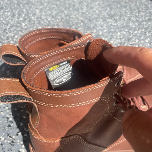 Size 9.5 mens keen work boots. Brand new - Picture 3 of 3